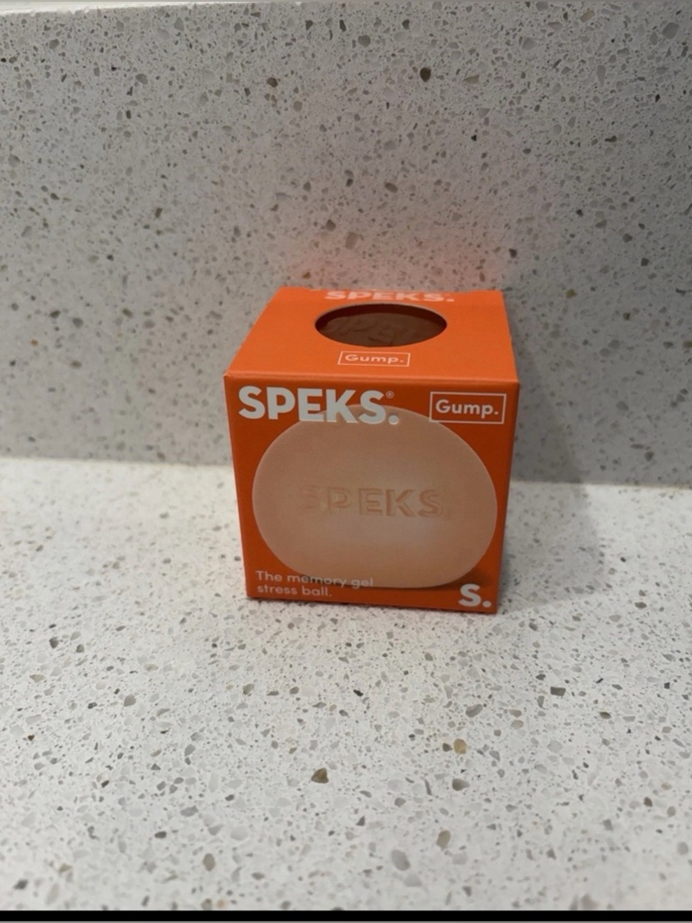 Speks Gump Stress Ball Silky Soft Memory Gel Squishy Fidget In Hand Reef